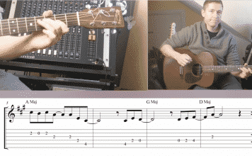 playing melodies in several keys