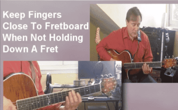 fretboard technique for guitarists