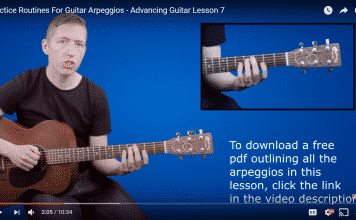 Practice Routines For Open String Arpeggios