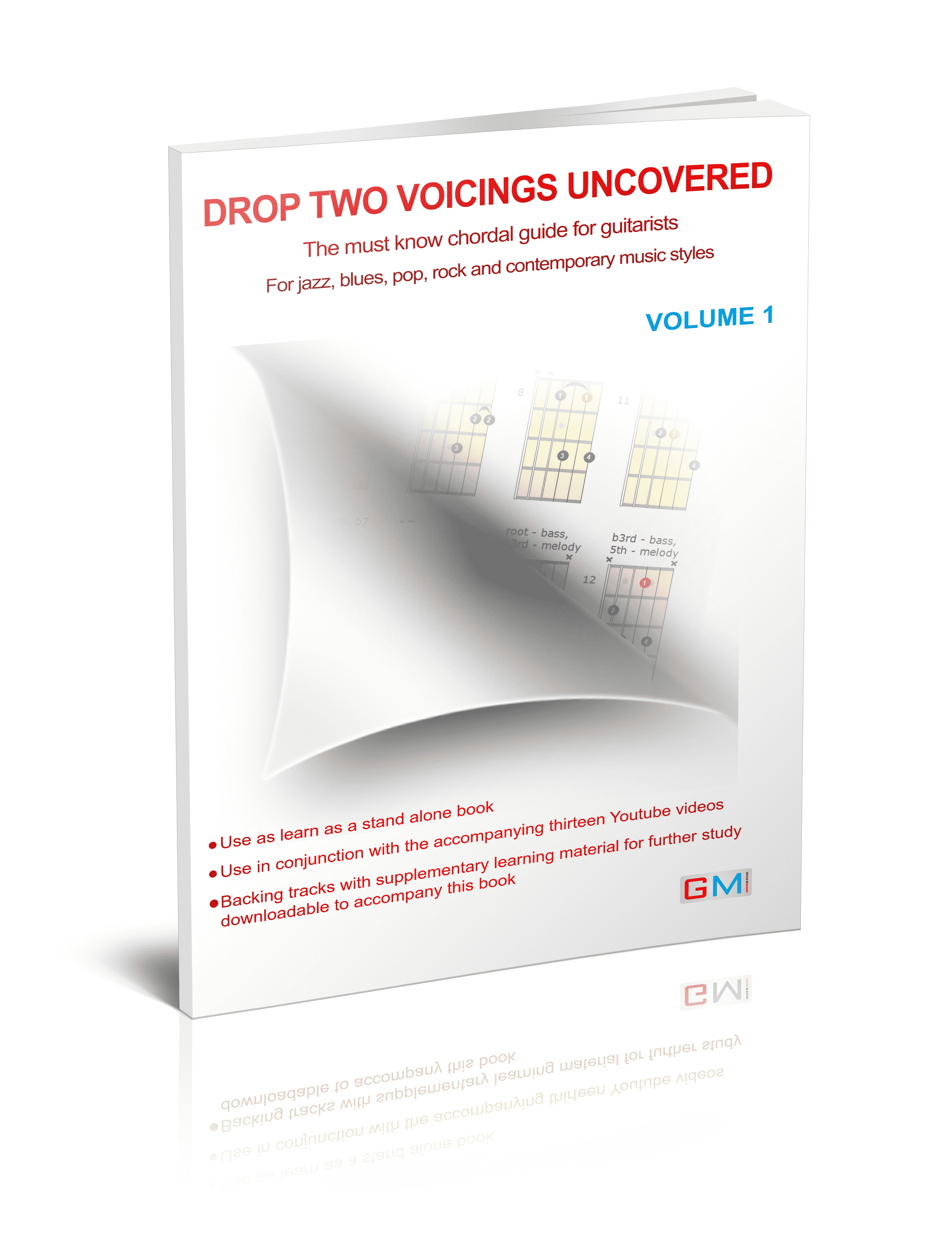drop 2 voicings for guitar
