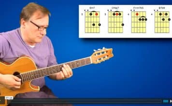 learning chord progressions in a