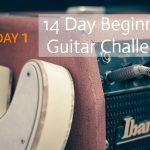 14 Day Beginners Guitar Challenge Day 1