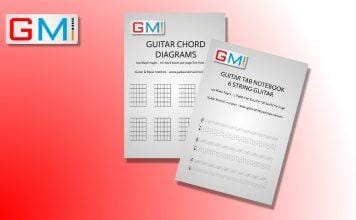 Blank Guitar Chord Boxes & TAB Books Ancilliary Books