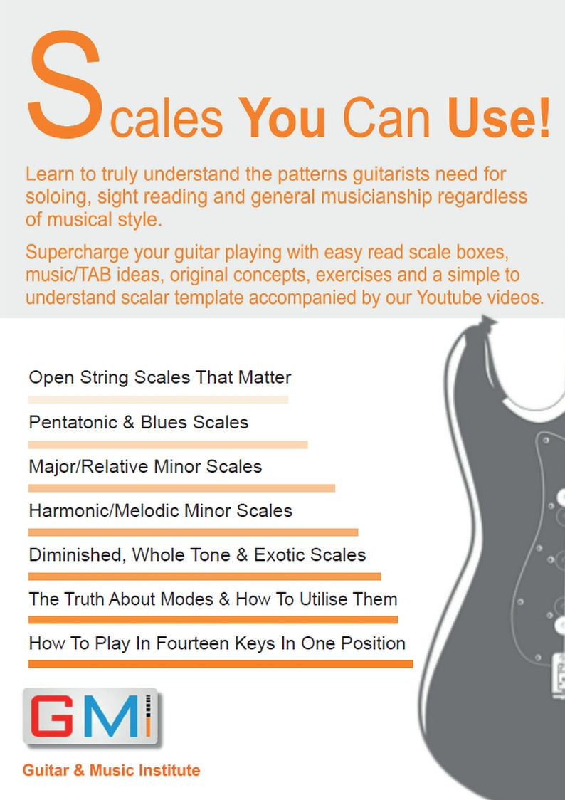 Guitar scales you can use