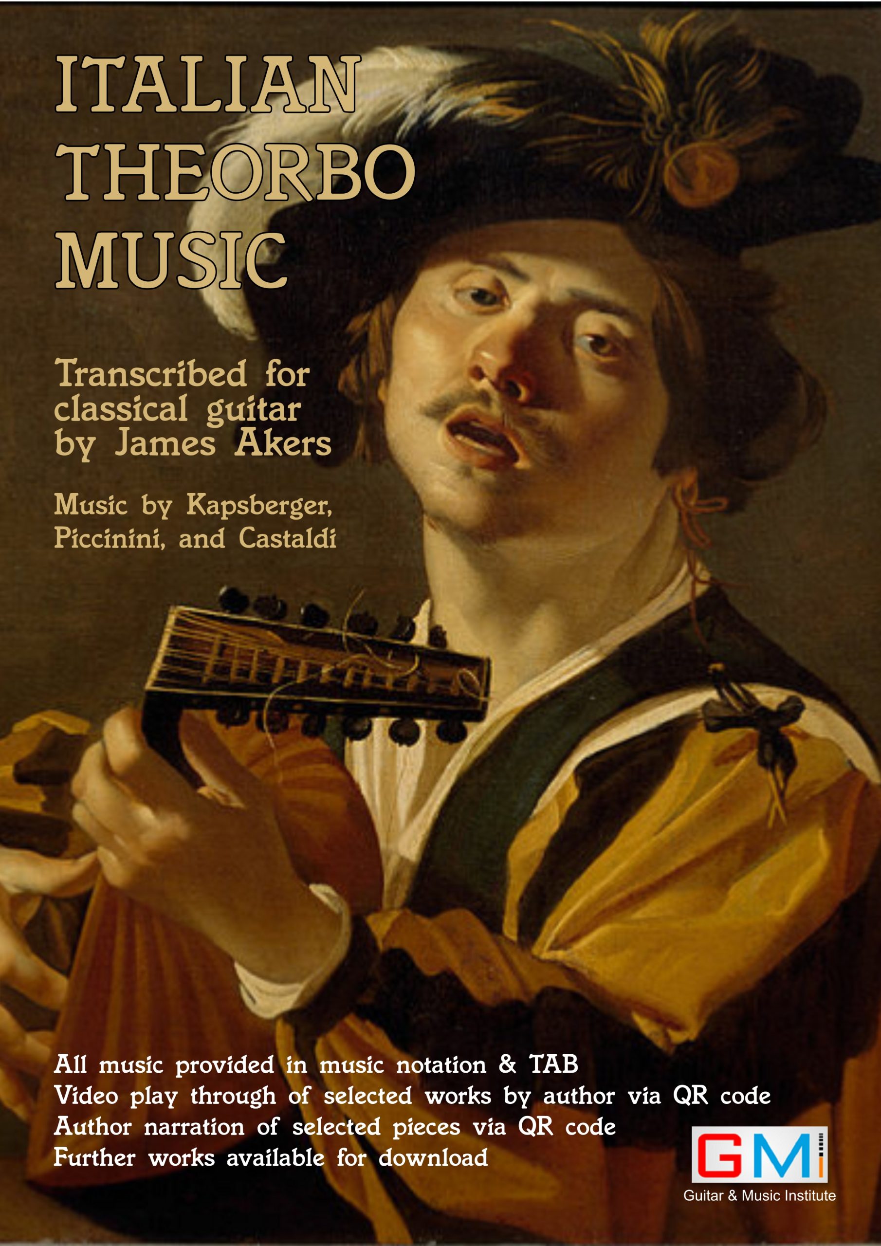 Italian Theorbo Music For Classical Guitar Released!