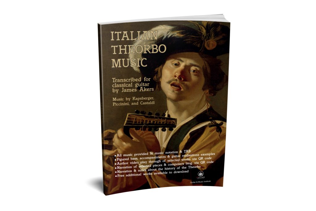 Theorbo Book for guitar