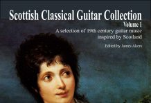 Scottish classical guitar book