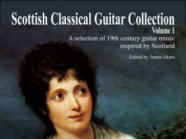 Scottish classical guitar book