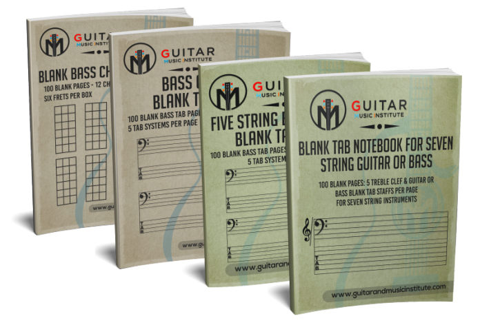4 GMI Bass Books Together