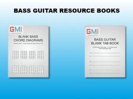 blank bass chord book