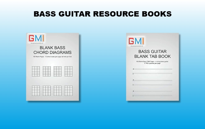 blank bass chord book