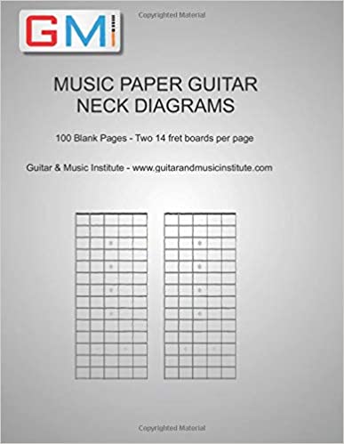 blank guitar neck diagrams