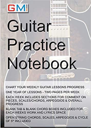 guitar practice notebook
