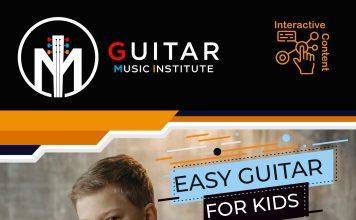 Easy Guitar For Kids Launched Guitar book cover kid scaled