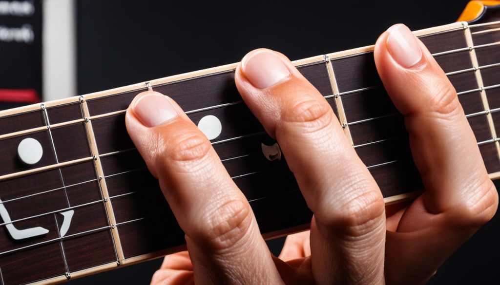 Barre Chord Finger Placement