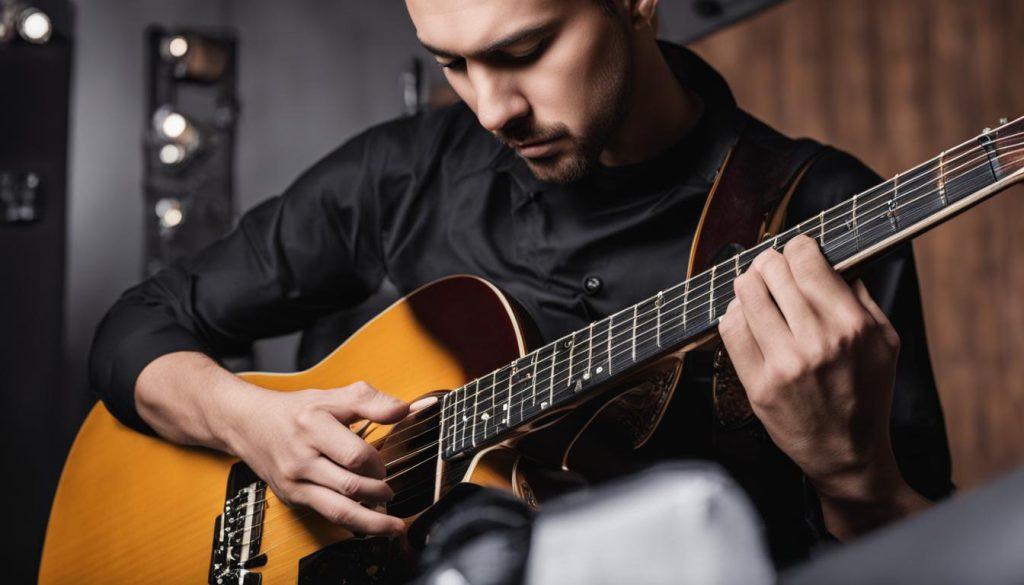 Find setting up your guitar on Amazon