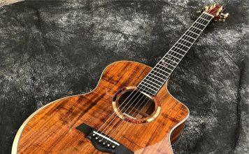 A bevvy of expensive acoustic guitars to drool over ldnb