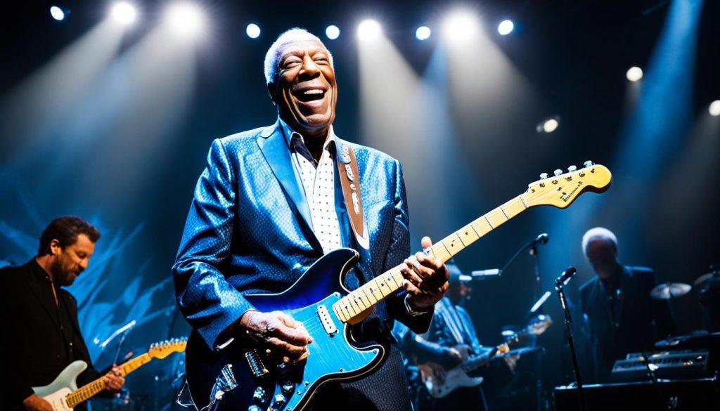 Buddy Guy mesmerizing the audience