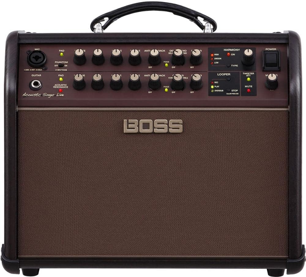 Boss Acoustic Singer Live 60-Watt Bi-Amp Acoustic Combo with FX