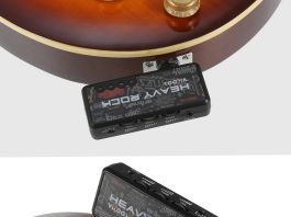 electric guitar plug headphone amp amplifier heavy compact portable 3