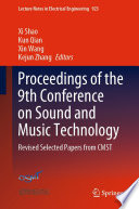 proceedings of the 9th conference on sound and music technology revised selected papers from cmst jpg Proceedings of the 9th Conference on Sound and Music Technology, Revised Selected Papers from CMST