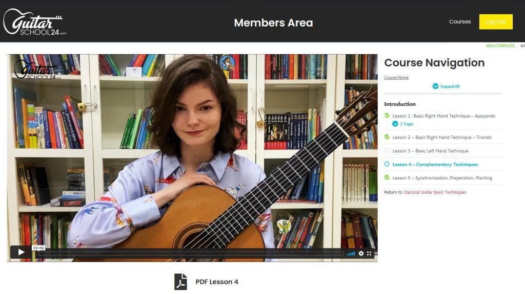 Find Elevate your classical guitar skills, the "Classical Guitar Basic Technique" course on Amazon