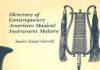 Directory of Contemporary American Musical Instrument Makers Directory of Contemporary American Musical Instrument Makers