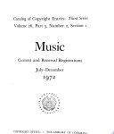Catalog of Copyright Entries, Third series Catalog of Copyright Entries, Third series