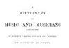 A Dictionary of Music and Musicians (A.D. 1450-1880) by Eminent Writers, English and Foreign, With Illustrations and Woodcuts A Dictionary of Music and Musicians (A.D. 1450-1880) by Eminent Writers, English and Foreign, With Illustrations and Woodcuts