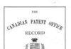 The Canadian Patent Office record and register of copyrights and trade marks The Canadian Patent Office record and register of copyrights and trade marks